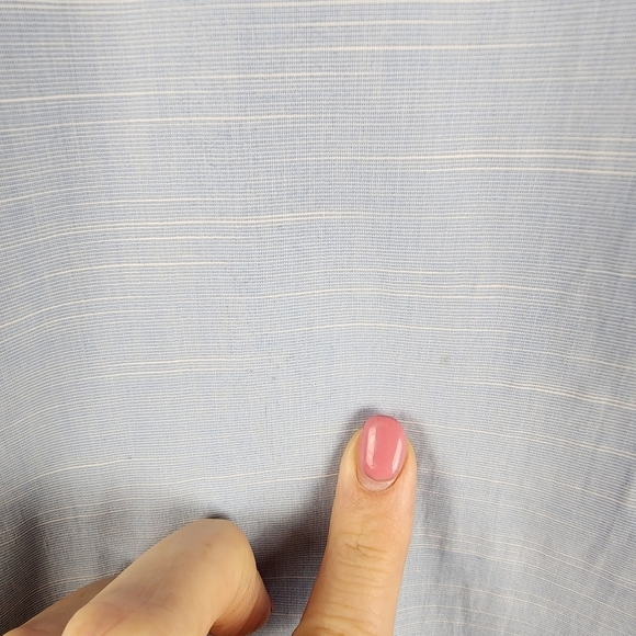 Apt. 9 Men's Button Down Dress Shirt Long Sleeve Light Blue Size S - Picture 8 of 8